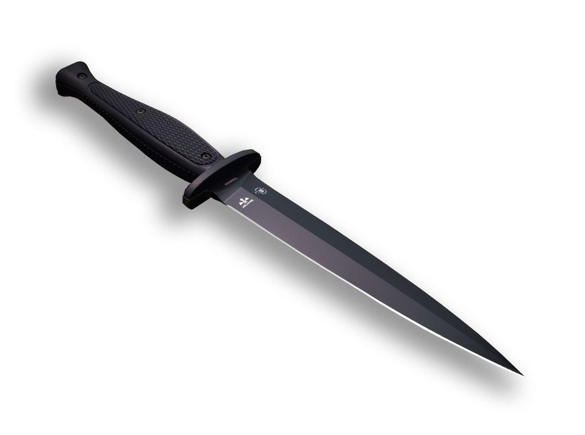Spartan Blades George Raider Dagger All Black