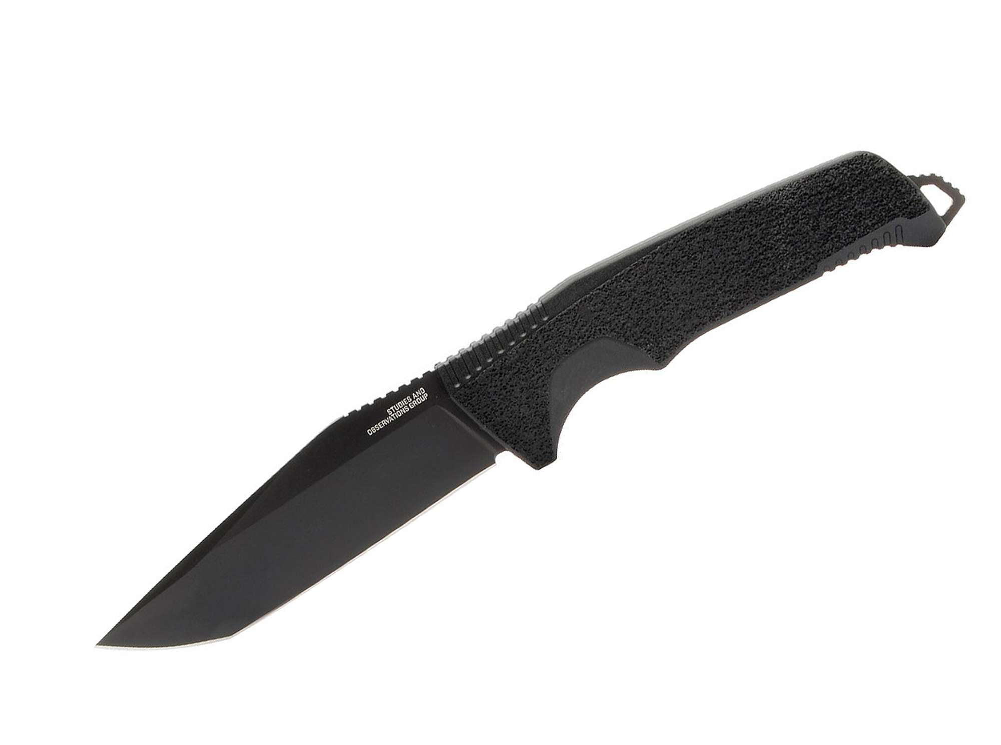 SOG Trident FX Blackout Straight Edge