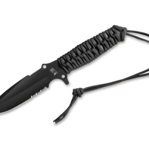 TB Outdoor Maraudeur Paracord Black Serrated