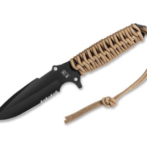 TB Outdoor Maraudeur Paracord Brown Serrated