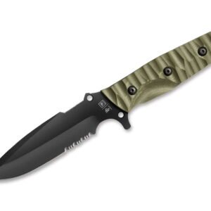 TB Outdoor Maraudeur G10 Textured Kaki Serrated