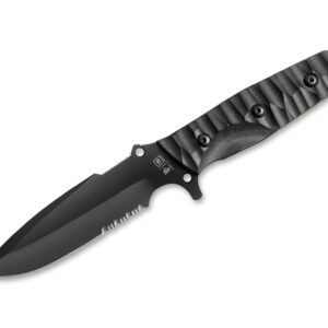 TB Outdoor Maraudeur G10 Textured Black Serrated