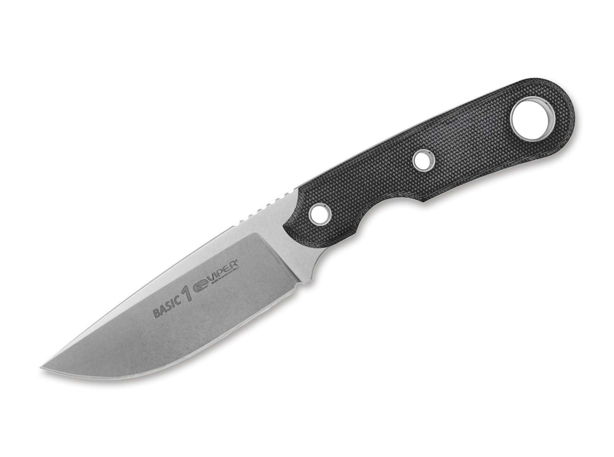 Viper Basic 1 D2 Micarta Black