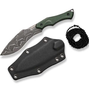 CIVIVI Vaquita II Micarta Green Damascus
