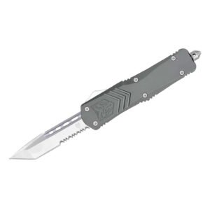 CobraTec Large FS-X Grey Tanto Serrated