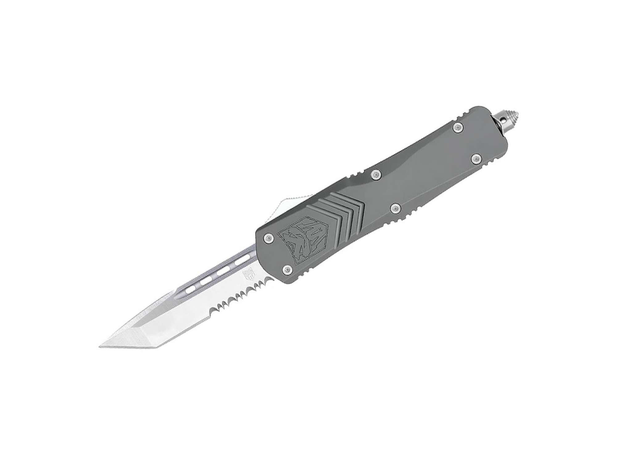 CobraTec Large FS-X Grey Tanto Serrated