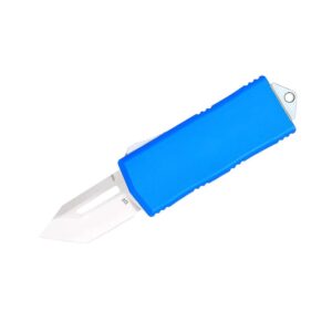 CobraTec Blue OTF Money Clip Tanto Not Serrated