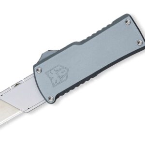 CobraTec OTF Utility Knife Grey