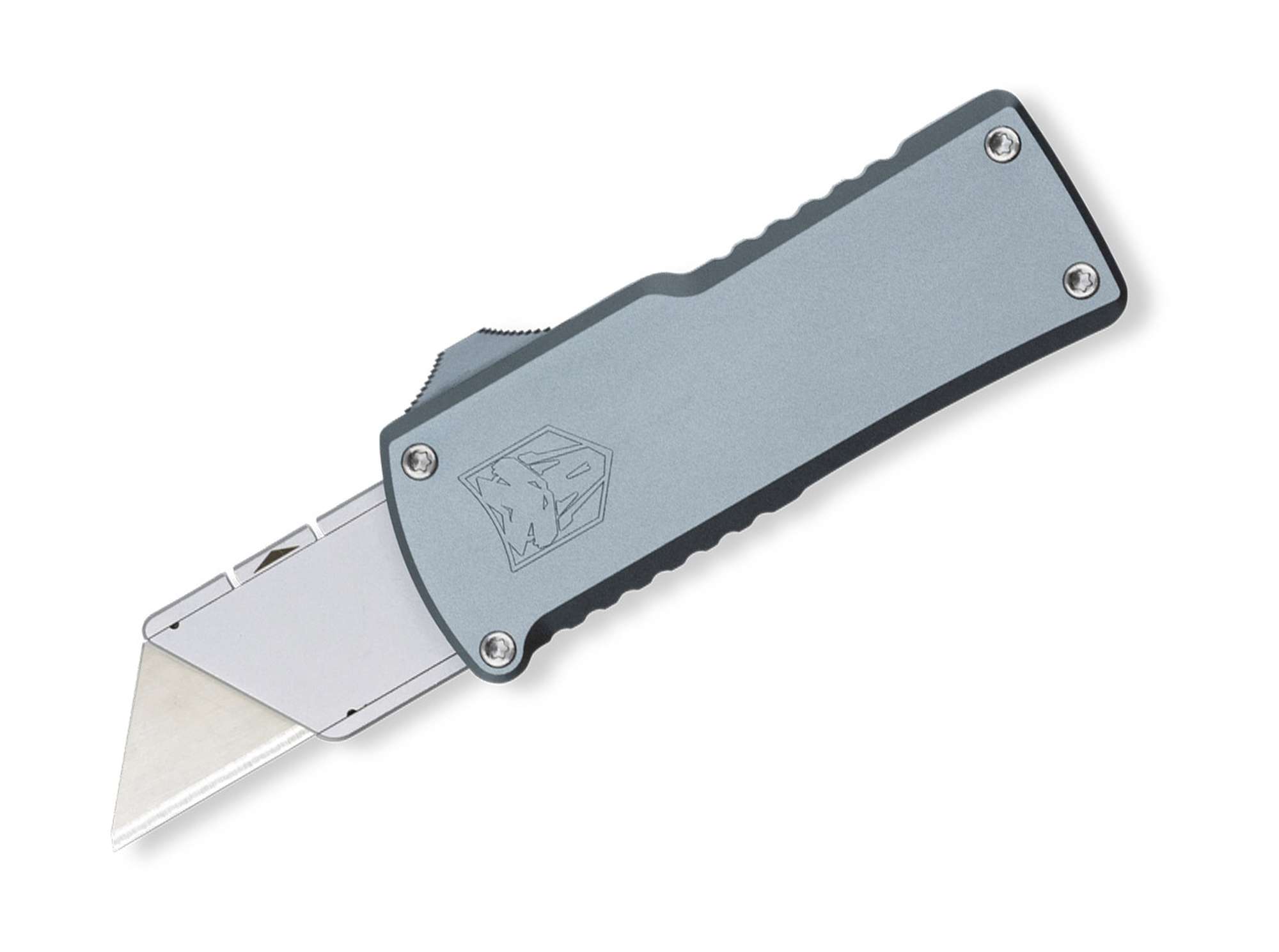 CobraTec OTF Utility Knife Grey