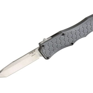 Hogue Exploit OTF Automatic 3.5 Tanto Aluminum Grey Tumbled