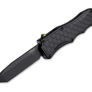 Hogue Exploit OTF Automatic 3.5 Tanto Aluminum Black PVD