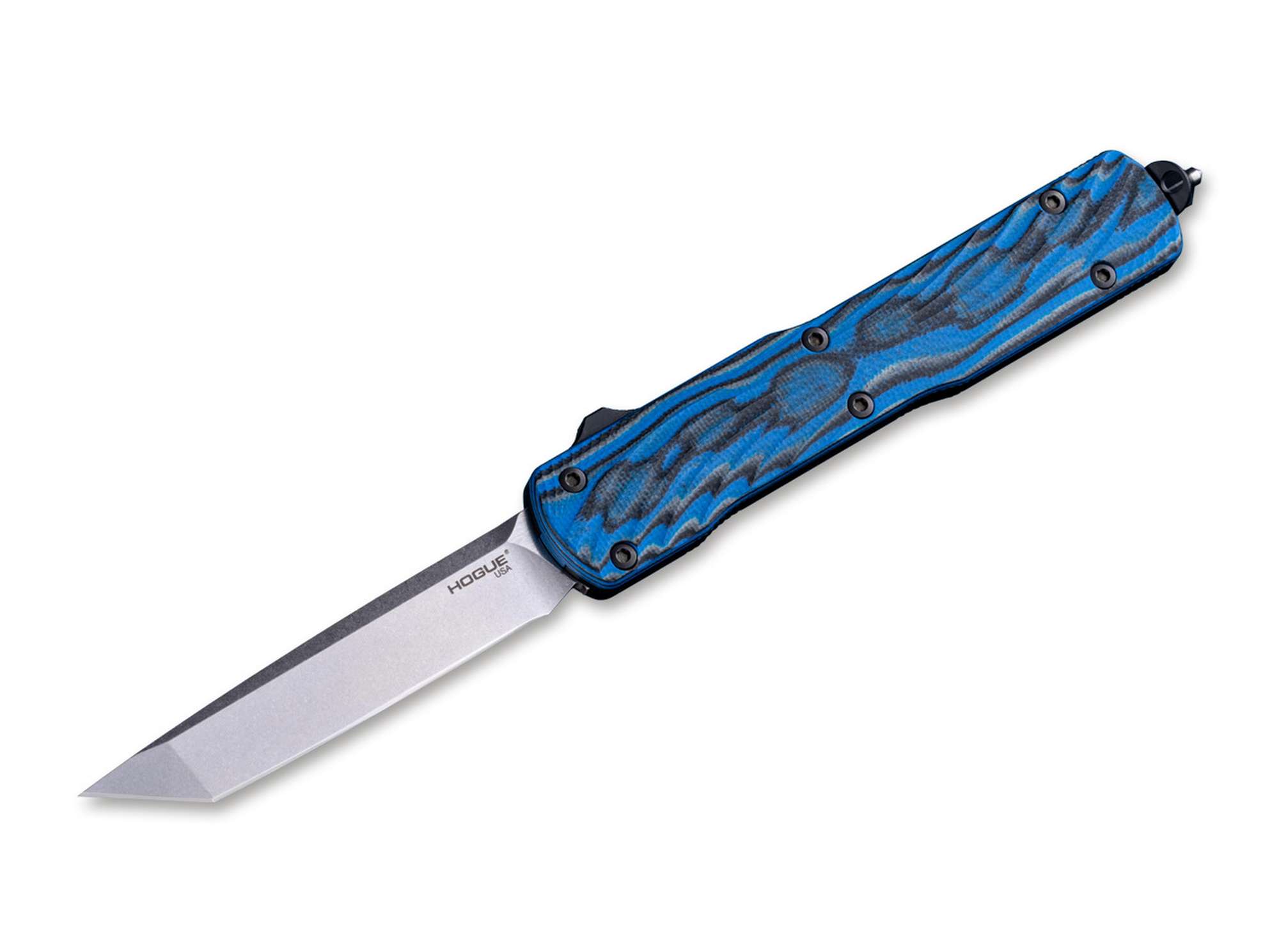 Hogue Counterstrike OTF Automatic 3.35 Tanto G-Mascus Blue Lava Tumbled