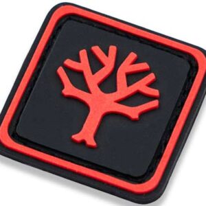 Böker Manufaktur Solingen Red Tree Patch