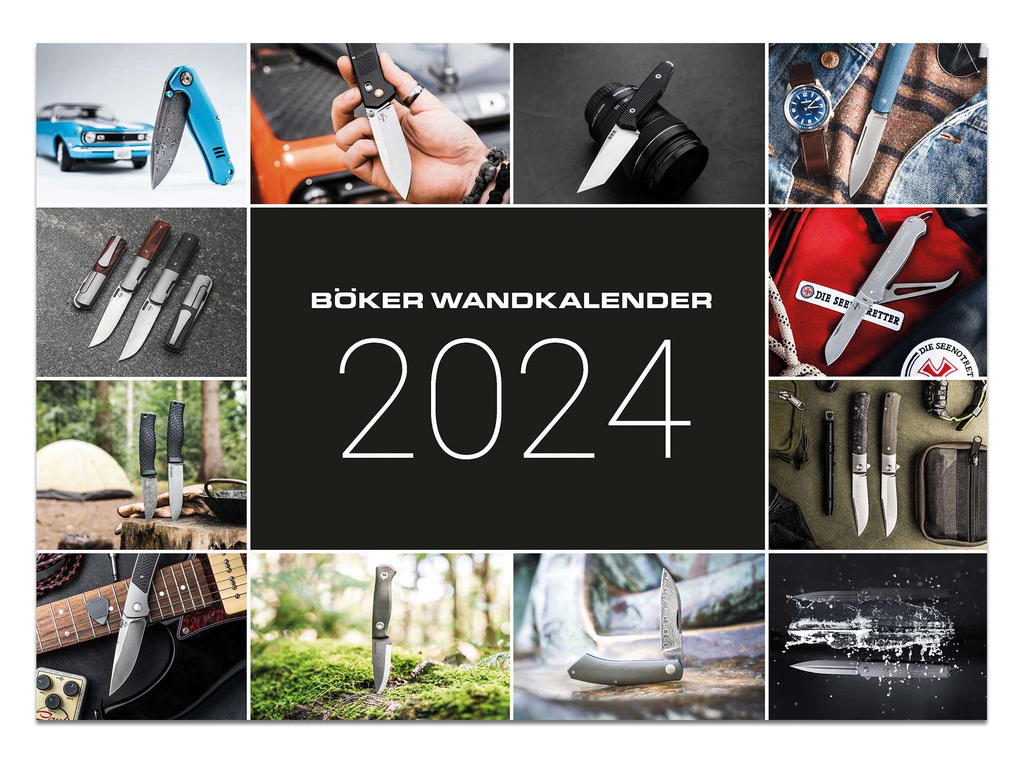 Böker Manufaktur Solingen Böker Wall Calendar 2024