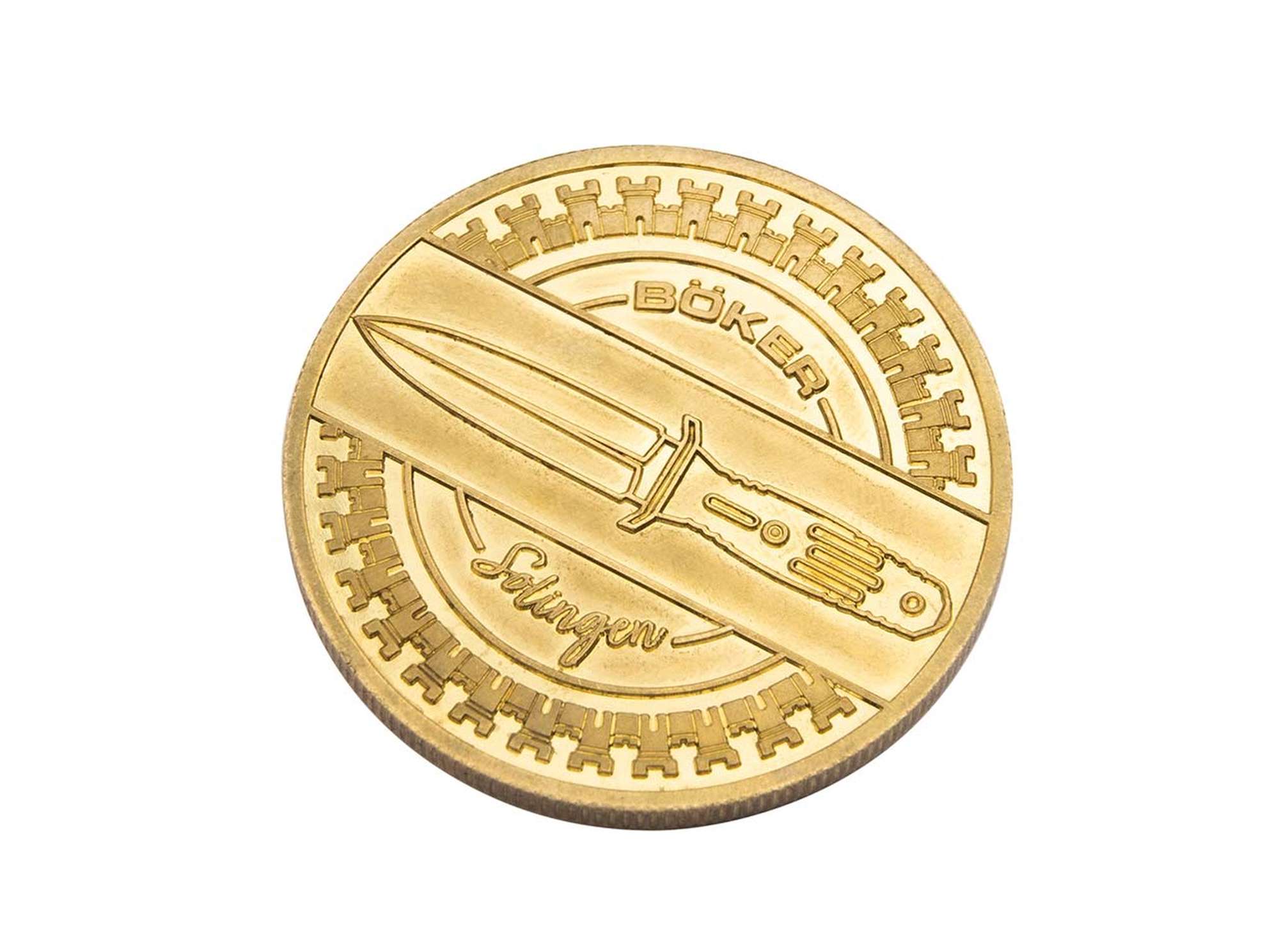 Böker Manufaktur Solingen Coin Brass