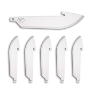 Outdoor Edge 2.2" Drop Point Replacement Blades 6-Pack