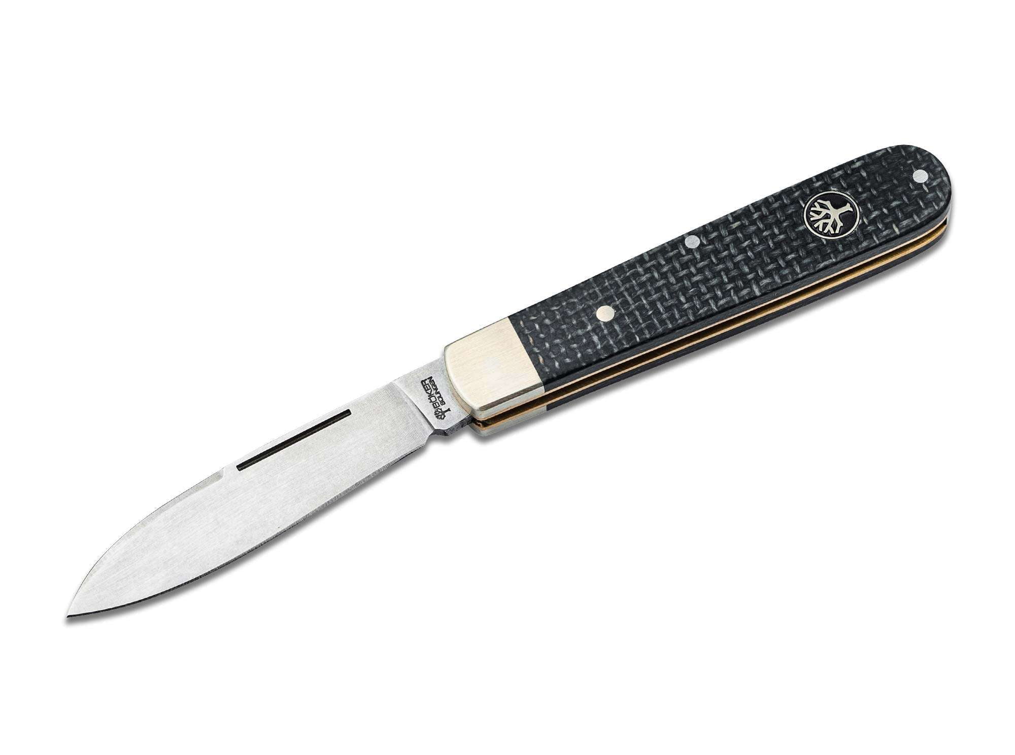 Böker Manufaktur Solingen Barlow Prime Jute Micarta Black