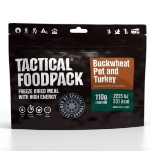 Tactical Foodpack Buckwheat Pot and Turkey 110g