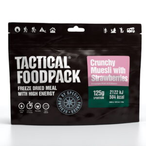 Tactical Foodpack Crunchy Muesli with Strawberries 125g