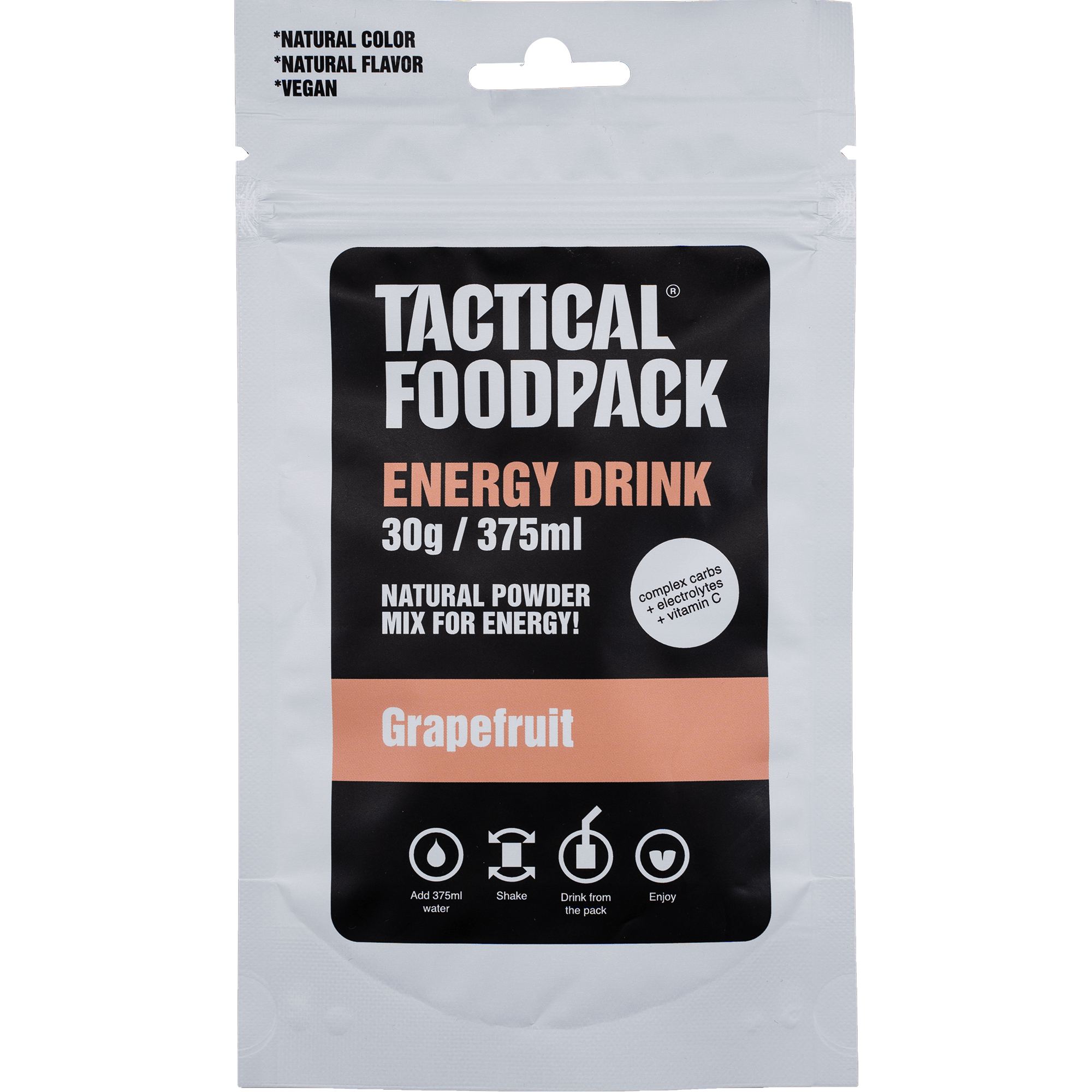 Tactical Foodpack Energy Drink Grapefruit 30g