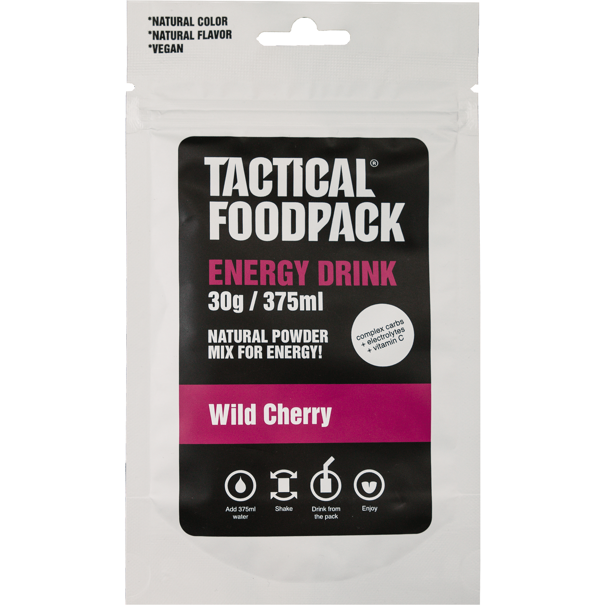 Tactical Foodpack Energy Drink Wild Cherry 30g