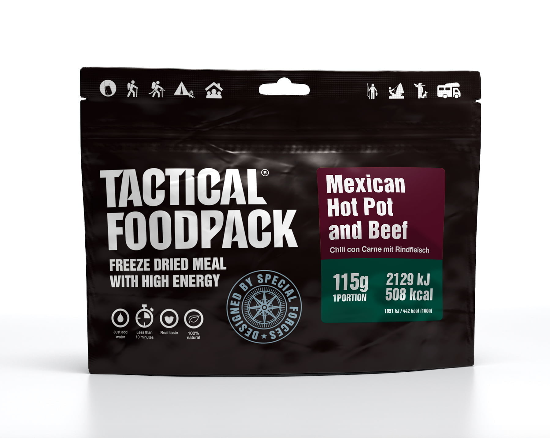 Tactical Foodpack Mexican Hot Pot and Beef 115g