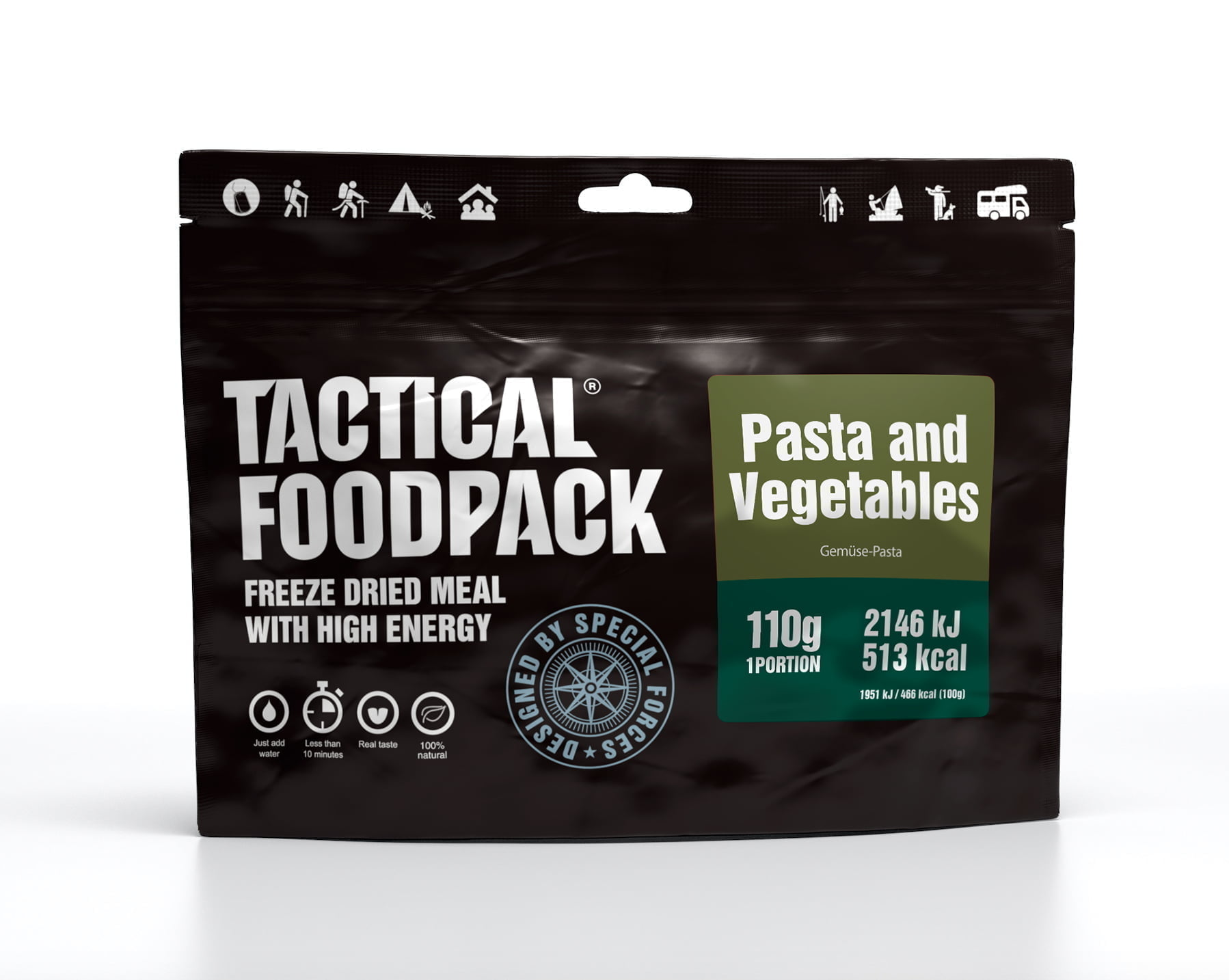 Tactical Foodpack Pasta and Vegetables 110g