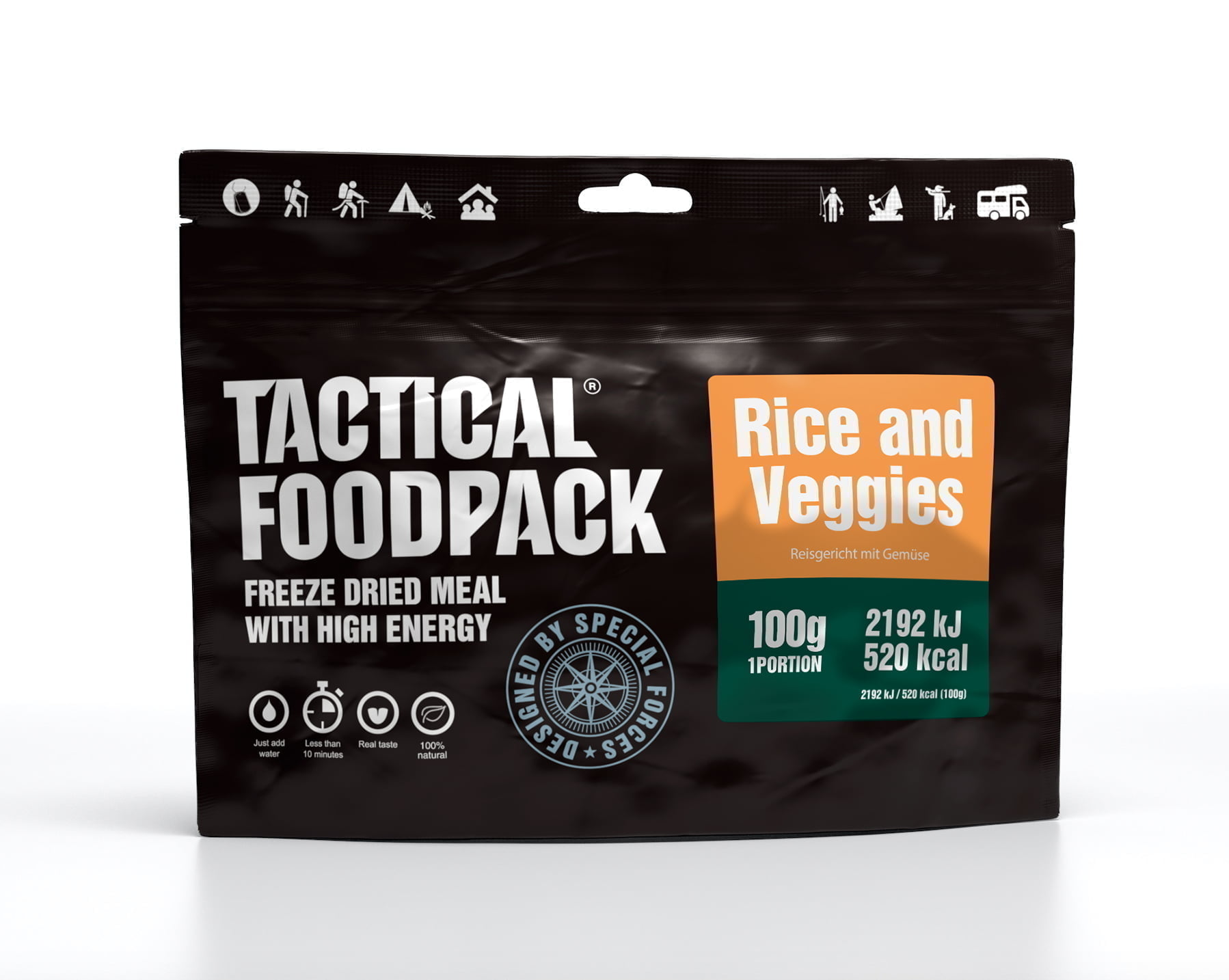 Tactical Foodpack Rice and Veggies 100g