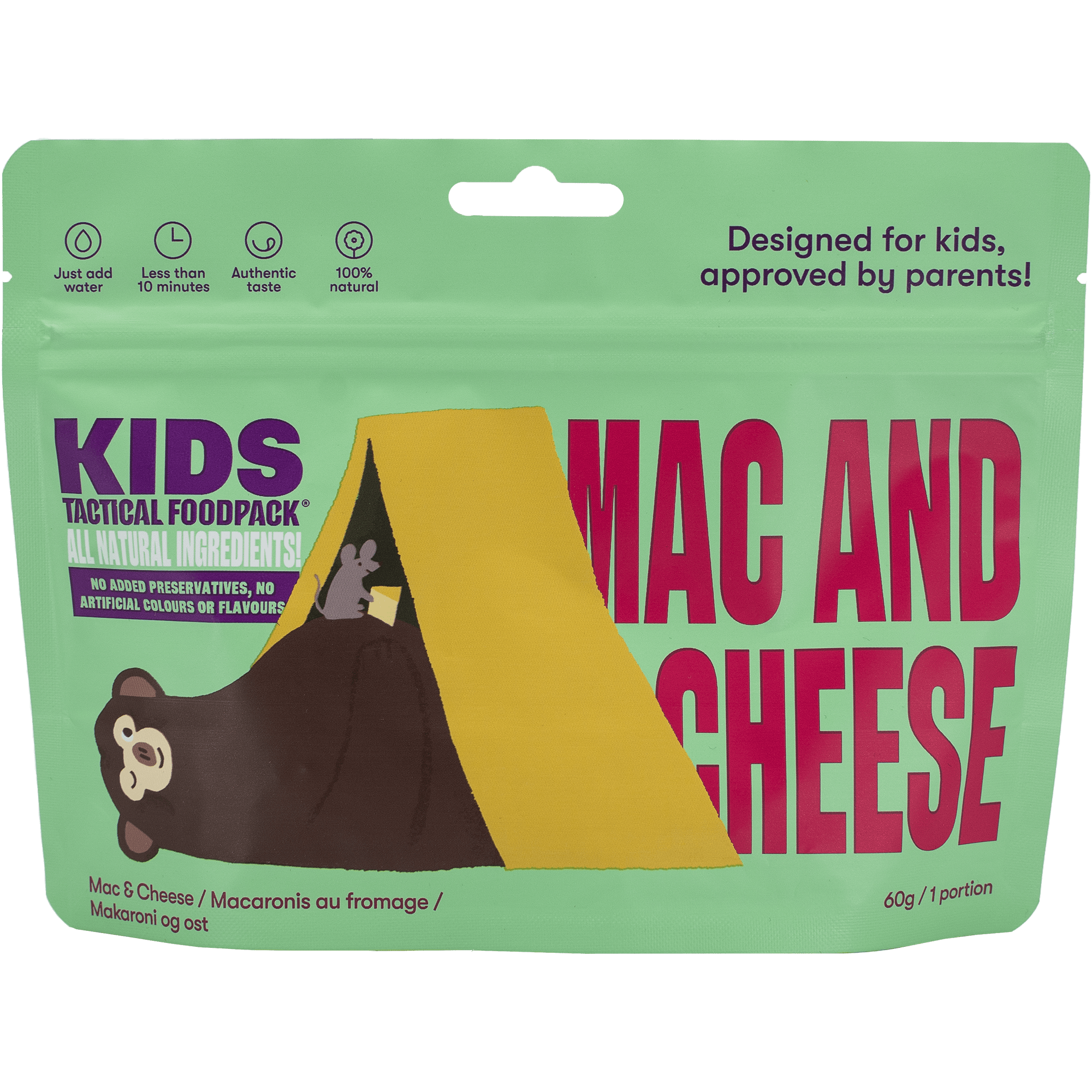 Tactical Foodpack KIDS Mac and Cheese 60g