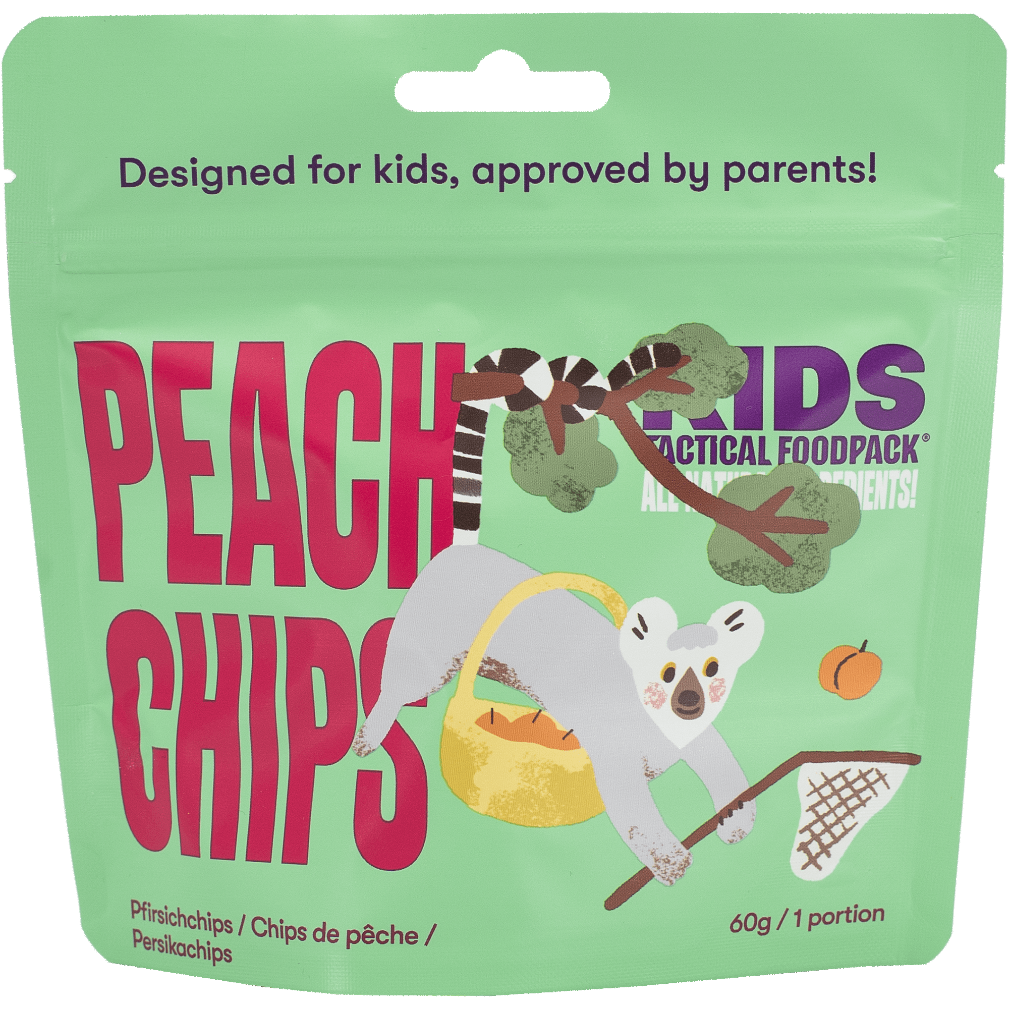 Tactical Foodpack KIDS Peach Chips 15g
