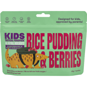 Tactical Foodpack KIDS Rice Pudding and Berries 60g