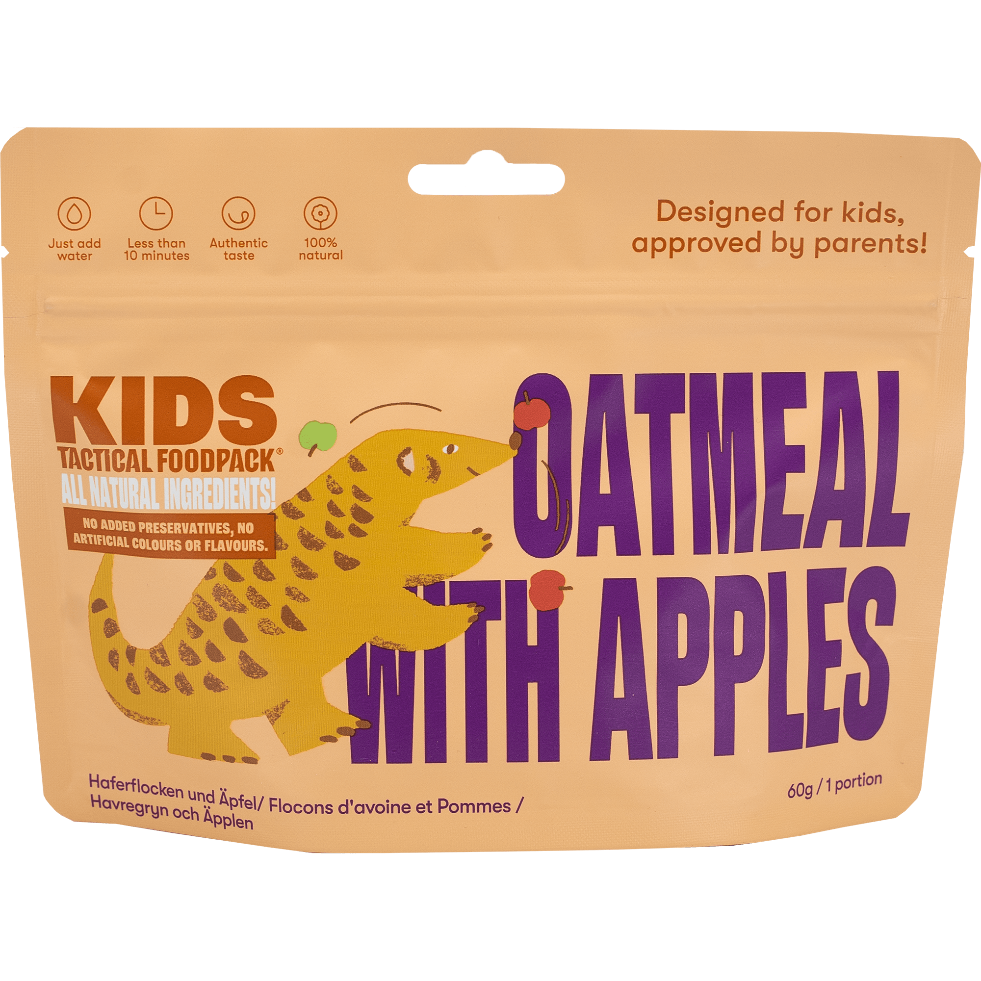 Tactical Foodpack KIDS Oatmeal with Apples 60g