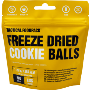 Tactical Foodpack Freeze-Dried Cookie Balls 68g