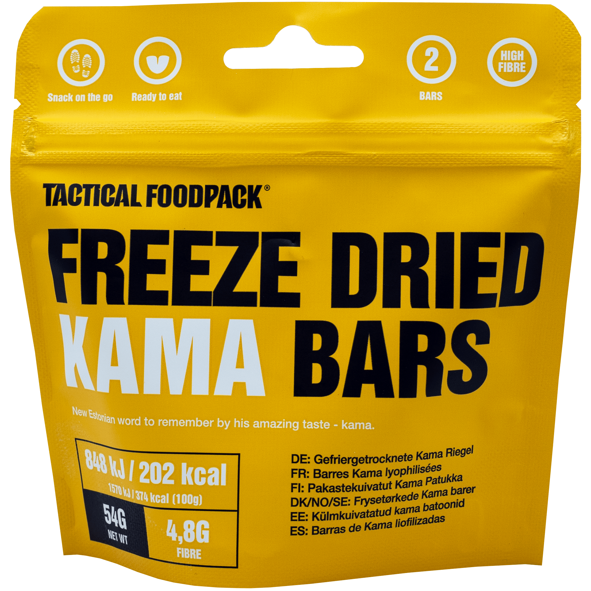 Tactical Foodpack Freeze-Dried Kama Bars 54g