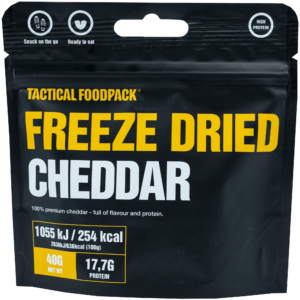 Tactical Foodpack Freeze-Dried Cheddar Snacks 40g