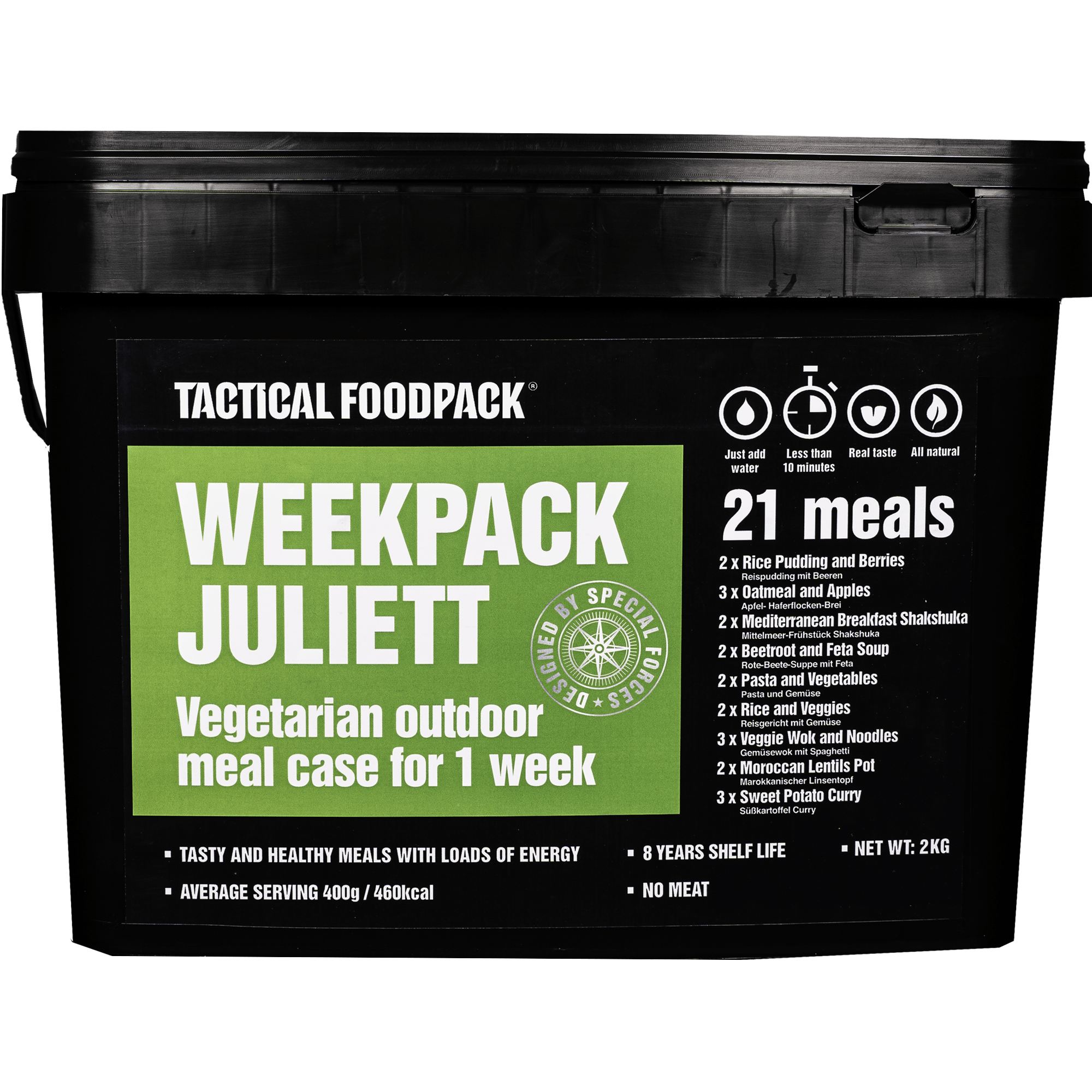 Tactical Foodpack Weekpack Juliett 2010g