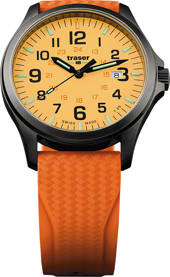 Traser P67 Officer Pro GunMetal Orange