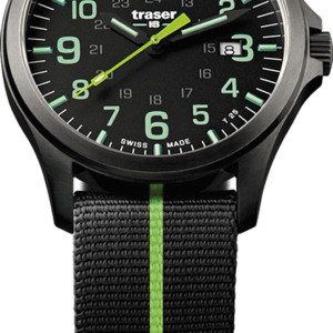 Traser P67 Officer Pro GunMetal Black/Lime