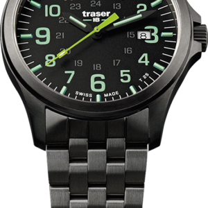 Traser P67 Officer Pro GunMetal Black/Lime