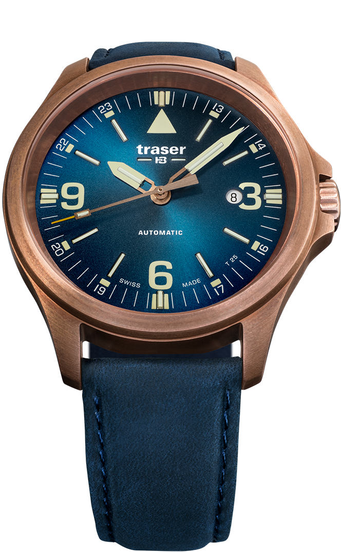 Traser P67 Officer Pro Automatic Bronze Blue